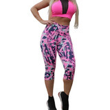 Roupa De Academia Corsarios Capri Fitness Ginastica + Brinde