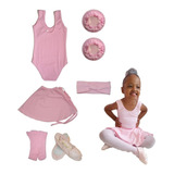 Roupa De Ballet Infantil Sem Manga Completo K7