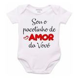 Roupa De Bebê Body Pacotinho Amor Da Vovó R1605