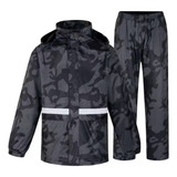 Roupa De Chuva De Camuflagem De Campo De Proteção Contra Tem