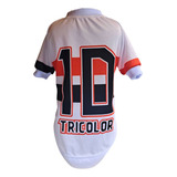 Roupa De Time Pra Cachorro Do Tricolor Inspirada No Spfc
