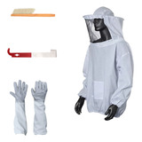 Roupa E Ferramentas Para Apicultura: Conjunto De Jaqueta, Ca