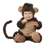 Roupa Fantasia Macaco Bebê Macacão Infantil