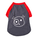 Roupa Para Cachorro Camiseta Duo Color Cinza G