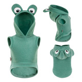 Roupa Para Cachorro Fantasia Sapo Roupinha Soft Pet