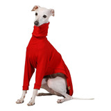 Roupa Para Cachorro Galgo Italiano Canelada Vermelho