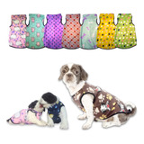 Roupa Para Cachorro Soft Cães Confortável Soft Tam 6 Ao 10
