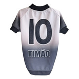 Roupa Pet De Time Timão Inspirada No Uniforme De 2024 Linda Cor Tamnho 2