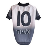 Roupa Pet De Time Timão Inspirada No Uniforme De 2024 Linda