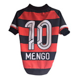 Roupa Pet Futebol Inspirada No Lindo Uniforme Do Rubronegro