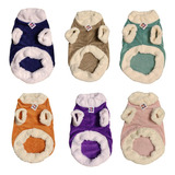 Roupa Quentinha Cachorro Inverno Gato Modelo Ovelha P M G 