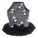 Roupas Cães Cachorro Lolô- Fêmea - Panda Canelada - Pet 