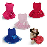 Roupinha De Bailarina Para Cães Cachorro Gato Vestido Pet