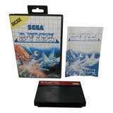 Rtype Original Caixa E Manual Master System R-type - Loja Rj