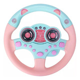 S Brinquedo De Volante Para Motorista Com Sensores Rosa