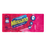 Sabão Em Pão Minuano Glicerinado Com Amaciante 900 G Pacote X 5