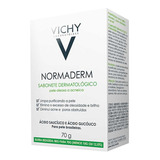 Sabonete Barra Dermatológico Vichy Normaderm Caixa 70g