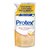 Sabonete Líquido Nutri Protect Vitamina E Refil 500ml Protex