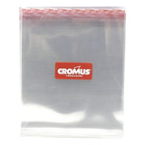 Saco Adesivado Cromus 12x15 Saquinho Aba Adesivo 100 Unid