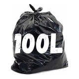 Saco De Lixo 100l P3 Reforçado Cor Preto Direto Da Fabrica 100 Unidades