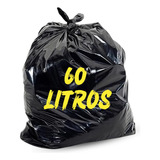 Saco De Lixo 60 Litros Resistente 50 Unidades