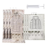 Saco Organizador Roupas Reutilizável 6pcs Com Bomba