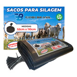 Saco Para Silagem 52x110 500un 200 Micras+500 Abç 24hs