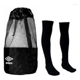Saco Umbro P/ Transporte De Bolas + Meião Penalty Grátis.