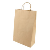 Sacola Papel Kraft Alça Pp1 18x27x10cm 10und