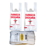 Sacola Para Itens De Drogaria Medidas 30x40 Kit C/ 3.000 Und