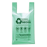 Sacola Plastica 30x40 Verde Impressa Recicláveis C/ 2000un