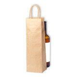 Sacolas Para Bebidas, Vinho - Kraft Liso - 200 Unidades