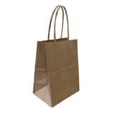 Sacolinha De Papel Kraft Para Lembrancinhas 100 Uni Promoção