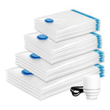 Sacos Organizadores A Vacuo Vacuum Bag 12 Pcs+elétrico Bomba