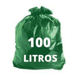 Sacos P/ Lixo Reciclável 100l Melhor Custo Beneficio 100un. Cor Verde