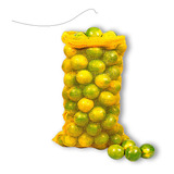 Sacos Para Embalagem De Cebola Batata 50 Unidades P/ 20kg Cor Amarelo