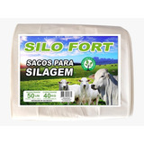 Sacos Para Silagem 51x110 Branco C/ 500 Un