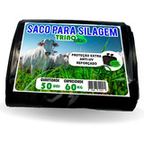 Sacos Para Silagem Preto 51x110 - 200 Micras C/50 Unidades