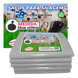 Sacos Para Silagem Silo 500 Und + 500 Abraçadeiras Fortes