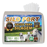 Sacos Para Silagem Silo 500 Und + 500 Abraçadeiras Fortes