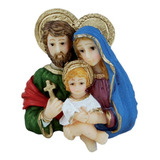 Sagrada Família Com Imã Resina 5cm