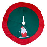Saia Para Árvore De Natal Toque De Veludo Tapete Papai Noel