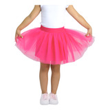 Saia Tule Infantil Menina Curta Tutu Fantasia Bailarina 
