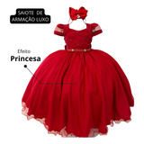 Saiote Infantil Anágua Para Armação Vestido De Festas Luxo