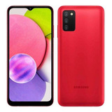 Samsung A03s 64gb Vermelho Muito Bom - Cellularstore