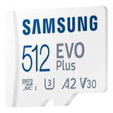 Samsung Memory Card Pro Plus 512gb Branco
