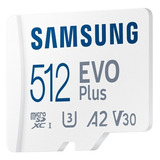 Samsung Micro Sdxc Evo Plus 512gb 130mb/s U3 (branco)