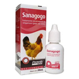 Sanagogo 20ml Tratamento Singamose Gogo Para Aves - Simões