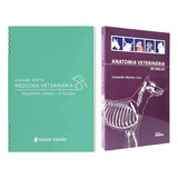 Sanar Note Medicina Veterinária Pequenos Animais, 2ªedição + Anatomia Veterinária De Bolso, 1ª Edição