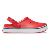 Sandália Crocband Off Court Clog Kids Flame